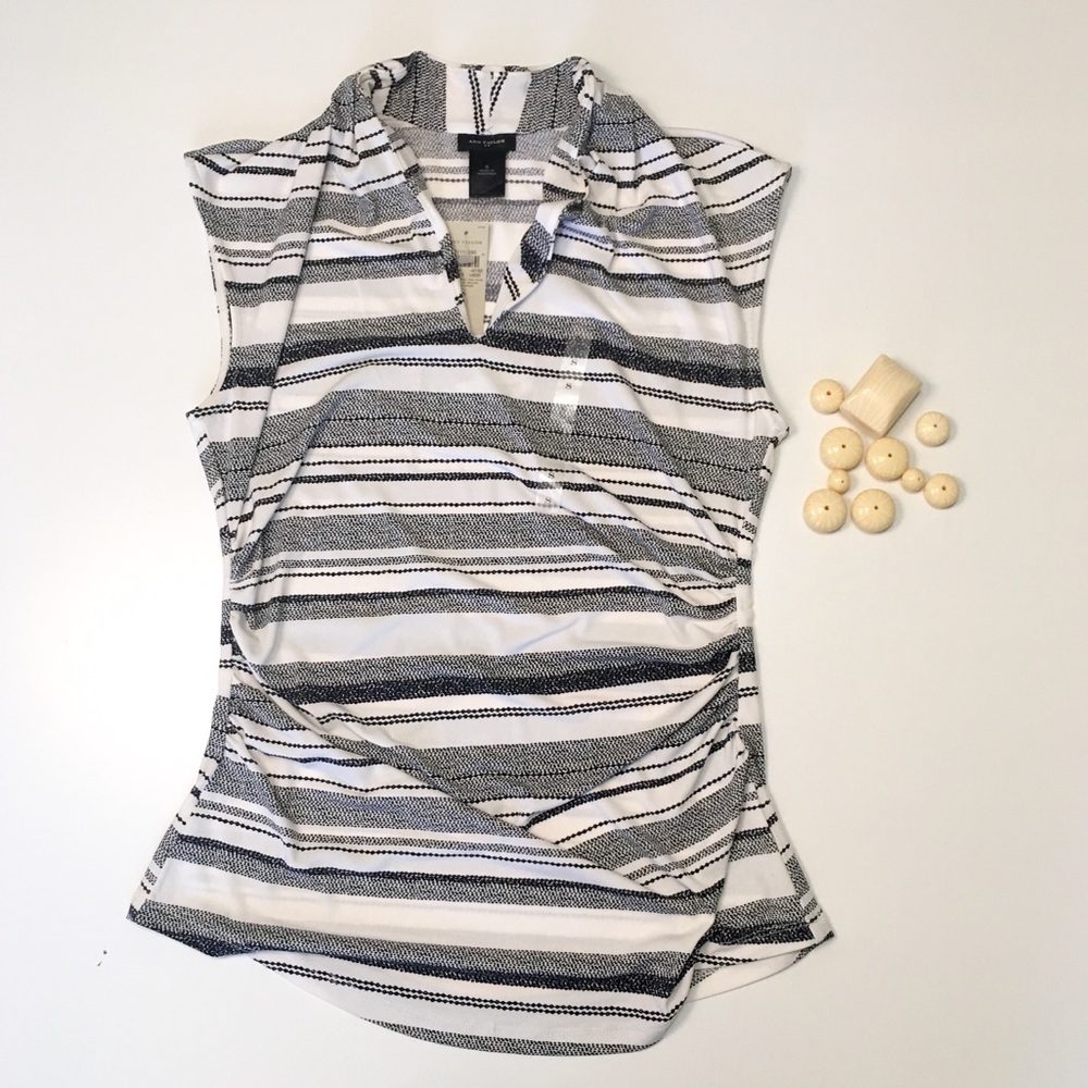 Ann Taylor striped top small